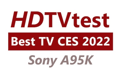 Logo of HDTVtest Best TV CES 2022