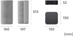 Product image dimensions in mm