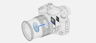 Image de RX10 IV avec AF de 0,03 s et zoom optique 25x